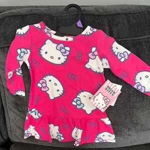 Hello Kitty Sanrio pink dress. New with tags - 12 months
